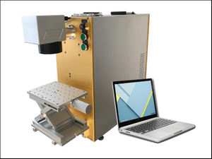 Mopa 20W color fiber laser marking machine