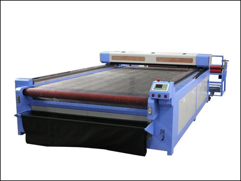 Auto feeding fabric co2 laser cutting machine for sale