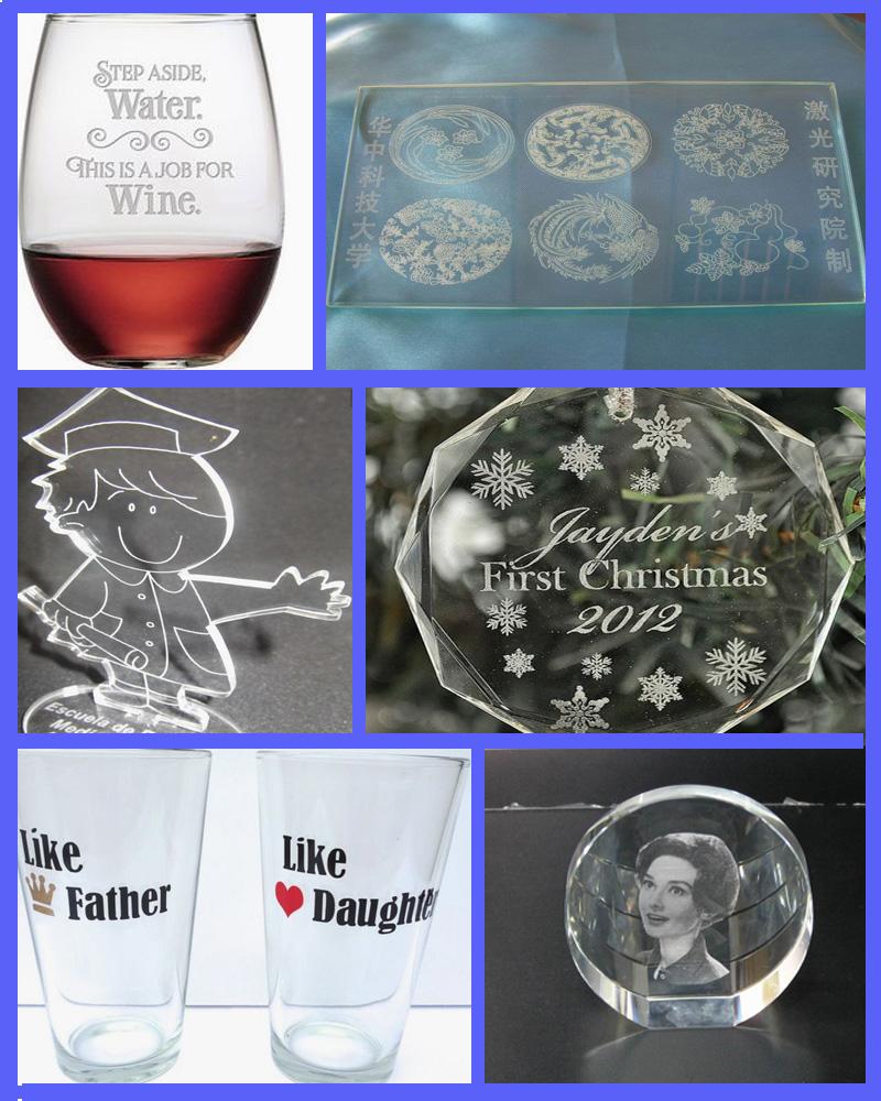 cnc laser marking/engraving machine co2 laser marker for glass from