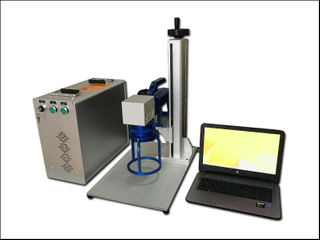 Hand held metal and plastic portable fiber laser marking machine 