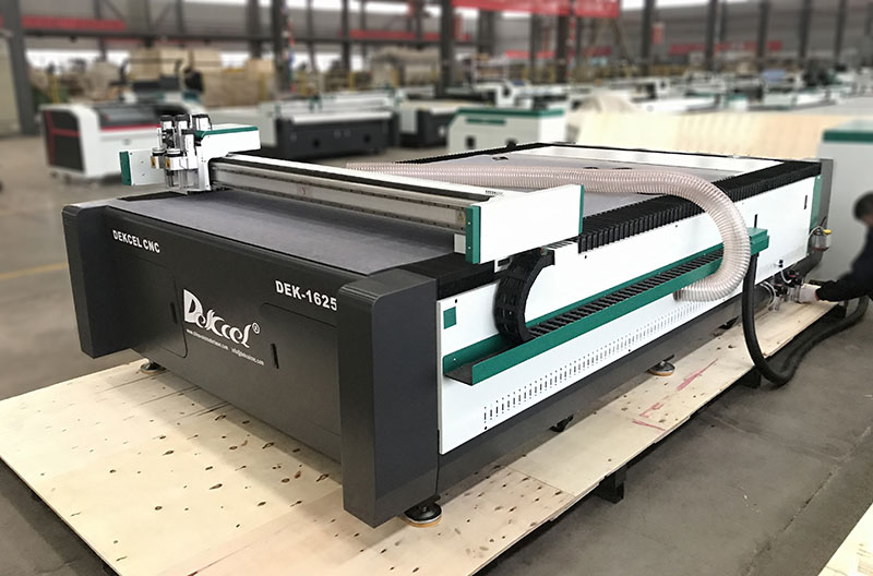 Flatbed 1.1kw Router Spindle CNC Oscillating Knife Cutting Plotter ...