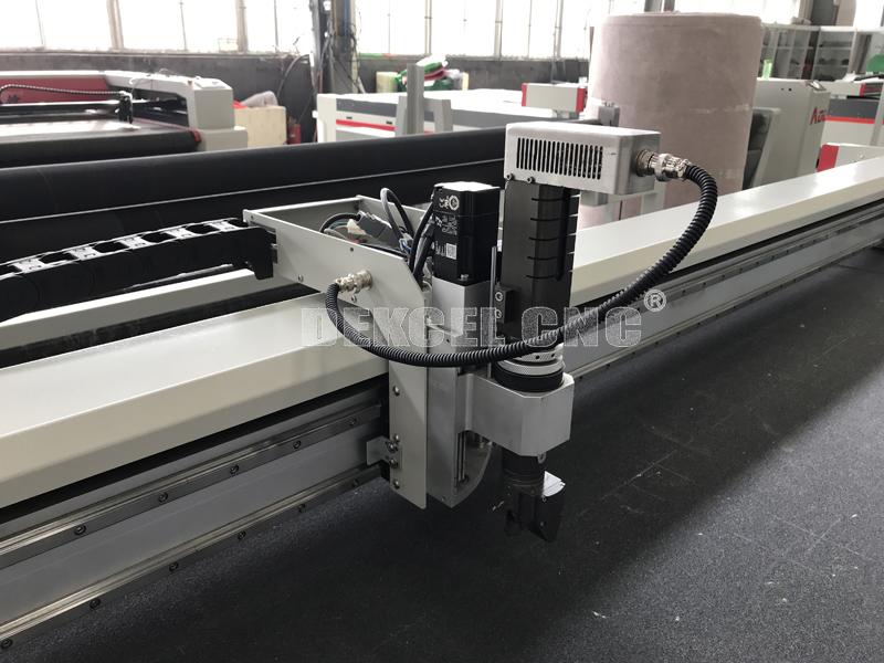 CCD camera flooring carpet rugs oscillation knife cutting plotter ...
