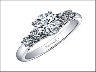 The metal ring by cnc fiber laser marking machine 