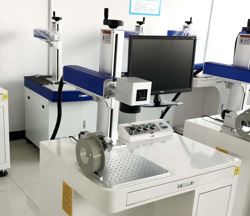 JPT MOPA Depth Color Plastic Laser Marking Machine for 304 Stainless Steel