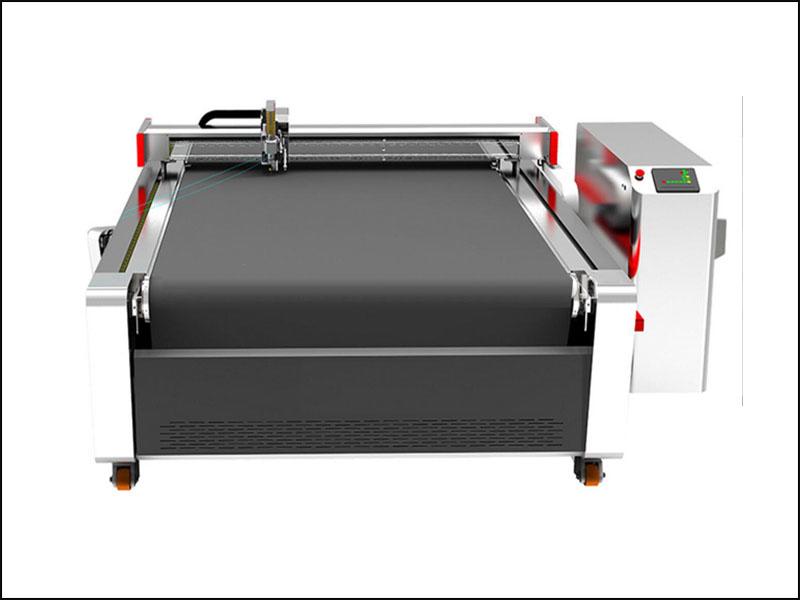 Corrugated cardboard letter oscillating knife cut plotter machine from