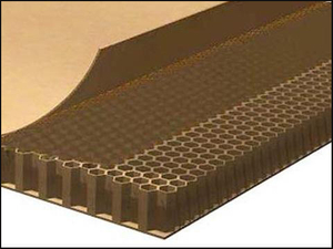 honey comb board cut by cnc cutting machine digital oscillating knife cutter
