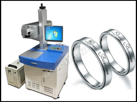 NEW! UV 3w nonmetal laser marking machine for jewellery industry 