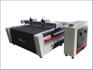 Pneumatic Polyethylene Foam EVA Rubber Package Oscillation Cutter Machine
