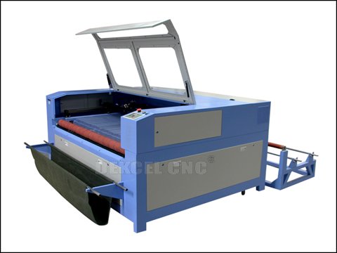 The advantages of 80w auto feeding cnc co2 laser cutting machine for fabric 